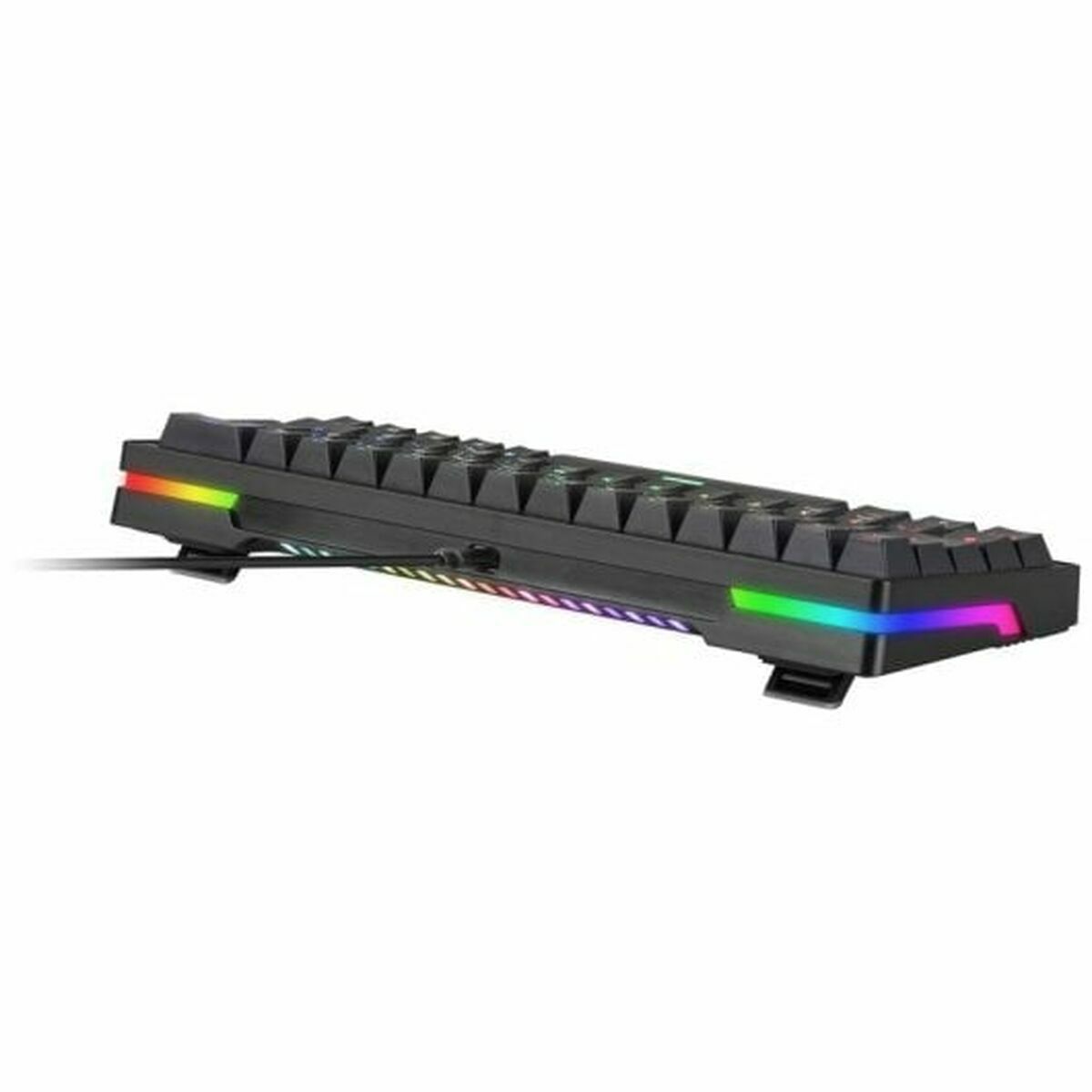 Gaming Keyboard Mars Gaming MKMINIPROYES Qwerty US Black-18