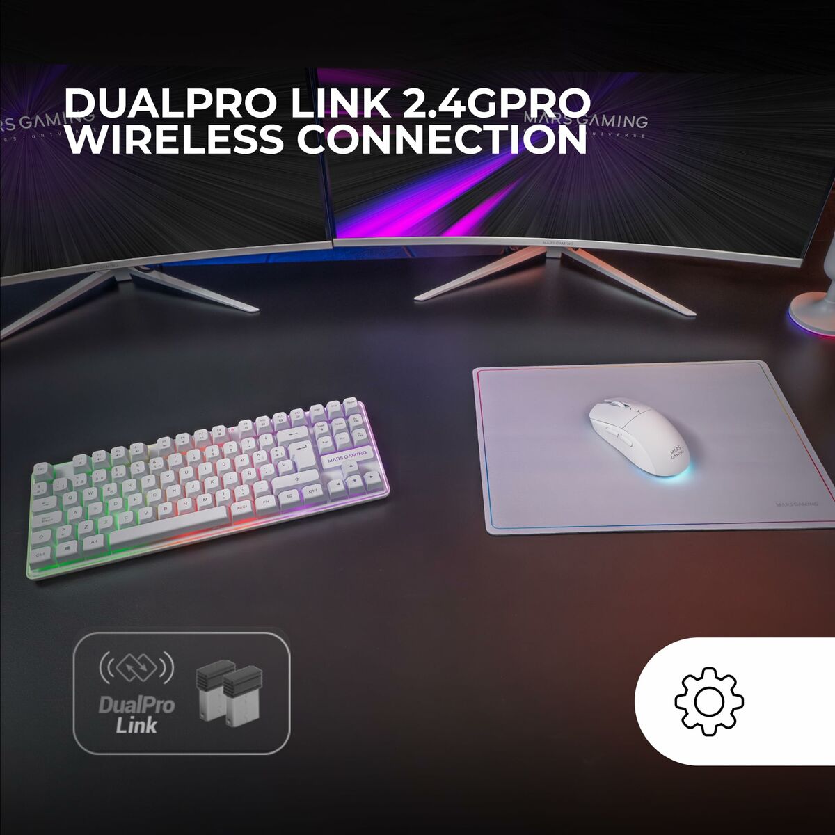 Pack Gaming Mars Gaming MCPWTKLWES-5